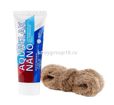 Комплект монтажный AQUAFLAX NANO(паста 270г+лен 40г)