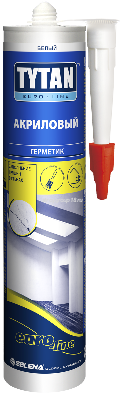 Герметик акриловый белый   TYTAN  EURO-LINE 290 мл