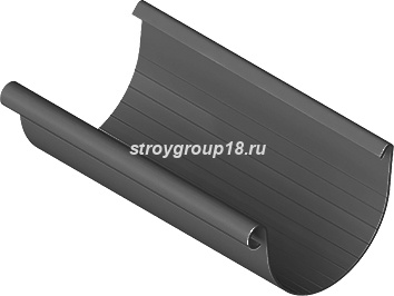 Жёлоб, ПВХ, серия Элит, цвет Графит