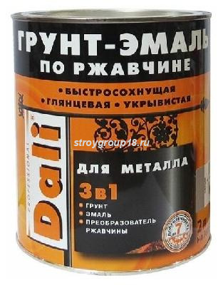 Грунт-эмаль по ржавчине 3 в1