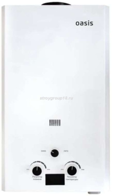 Газовый проточный водонагреватель 20 Oasis  (20 кВт,10л/мин)