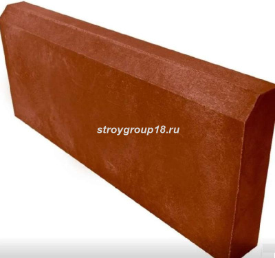 Бордюр ПП 500*200*50 красная