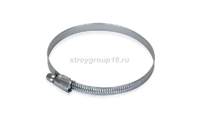 Хомут 130-150 червячный из нерж. стали