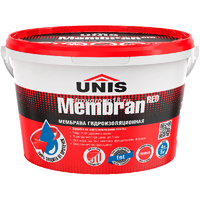 Гидроизоляция  MembranProtectRed UNIS 4кг 