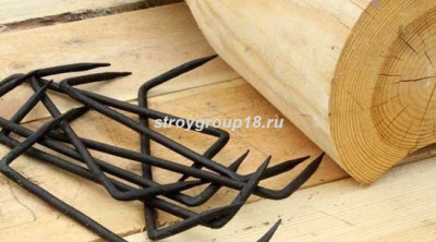 Скоба строительная  8*350