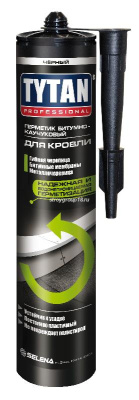 Герметик TYTAN для кровли каучук. черный 310мл.