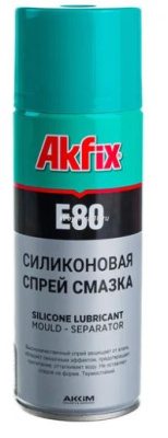 Akfix E80 Силиконовая смазка 400 мл YA140