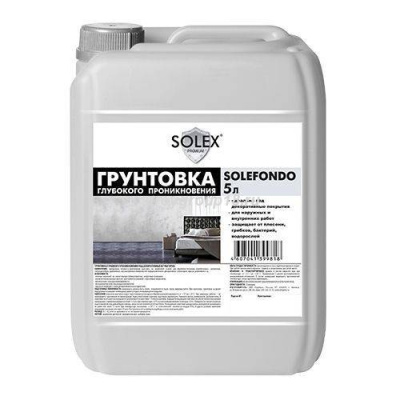 Грунтовка  SOLEX глубокого проникновения 1л