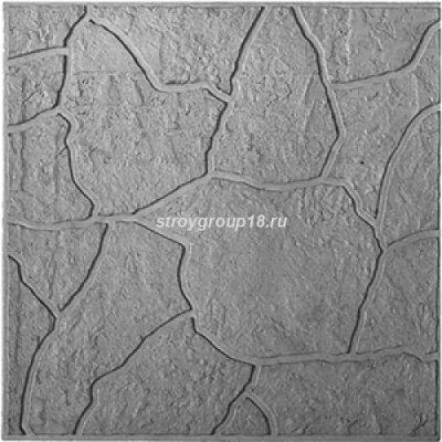 Плитка тротуарная ТУЧКА КАМЕНЬ 300*300*30