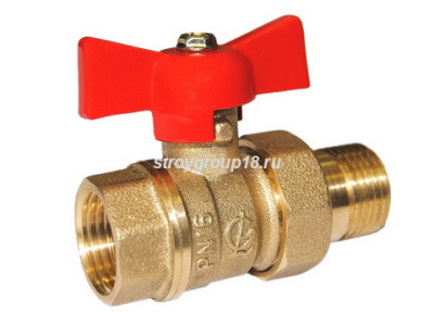 Кран американка   3/4" бабочка ВН ГАЛЛОП