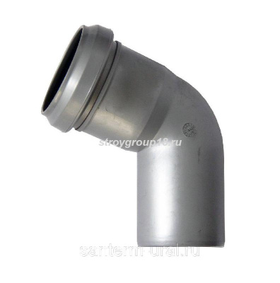 Отвод d50/67* для внутр. канализации VPolimer